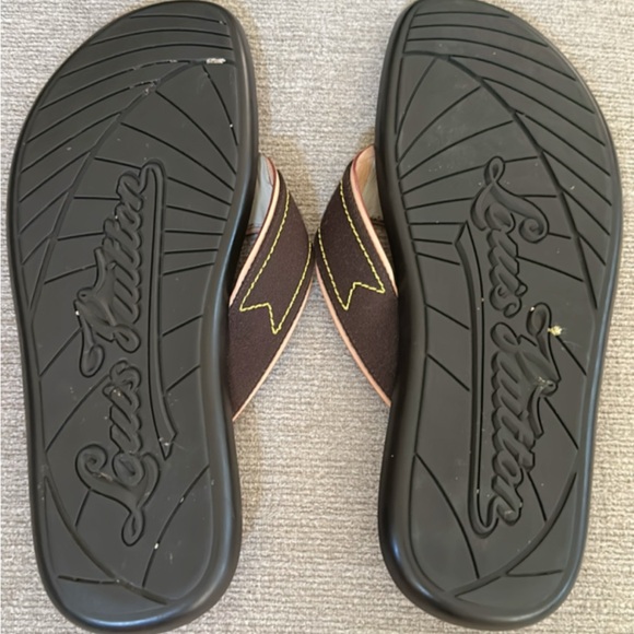 Authentic Louis Vuitton Riveted Thong Sandals - Picture 7 of 7